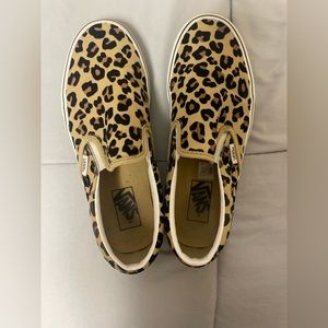 Cheetah print vans